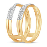 14K  0.33CT Diamond Ring Guard