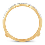 14K  0.33CT Diamond Ring Guard