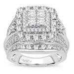 14K 4.00CT Diamond bridal ring