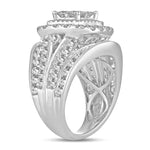 14K 4.00CT Diamond bridal ring