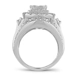 14K 4.00CT Diamond bridal ring