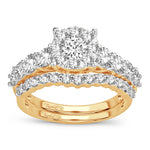 14K 2.00CT Diamond bridal set