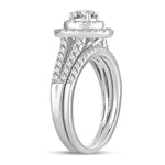 14K 1.00CT Diamond bridal set