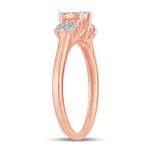 14K 0.33CT PR/CT Diamond RING.