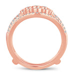 14K 0.50CT Diamond ring guard