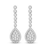 14K 3.01CT Diamond Earrings