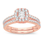 14K 1.00CT DIAMOND  BRIDAL RING