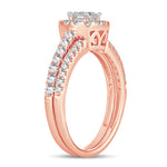 14K 1.00CT DIAMOND  BRIDAL RING