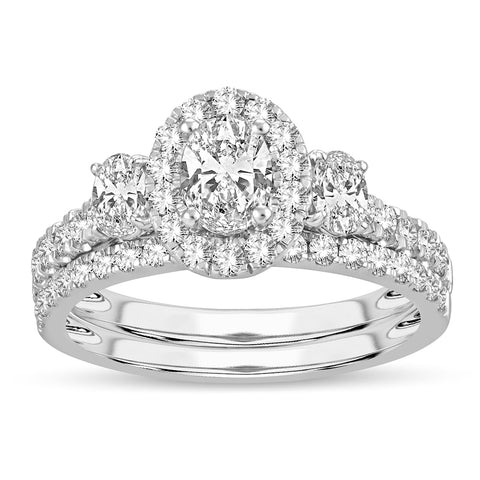 14K 1.50CT DIM BRIDAL RING