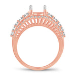 14K  0.90CT Diamond RING GUARD