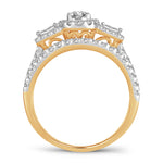 14K 1.00CT Diamond BRIDAL IRNG