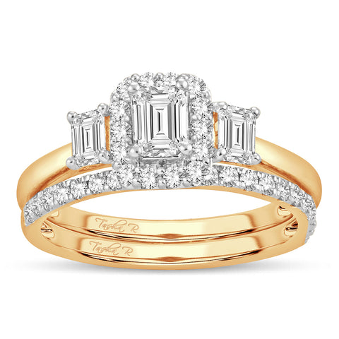 14K 1.20CT Diamond BRIDAL RING